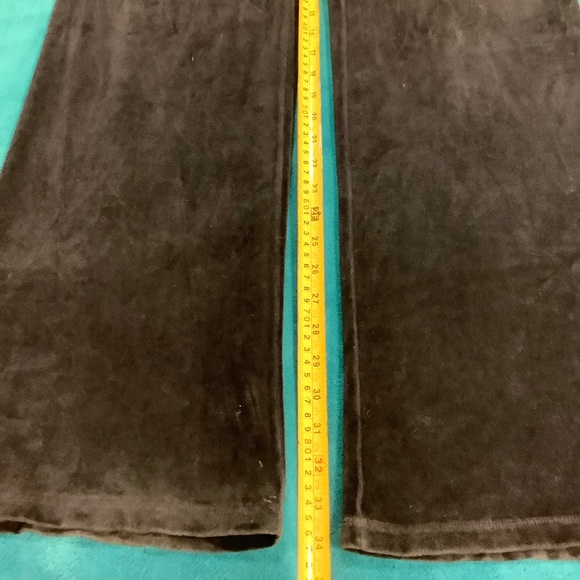 Juicy Couture Velour Pants 34 x 34 Zip Up Hoodie Tracksuit - Picture 7 of 14